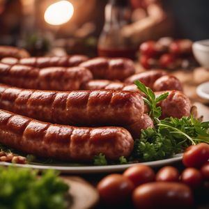 Salsiccia sotto sugna - Italian cuisine