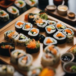 Samgak gimbap - Korean cuisine