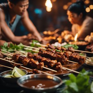 Sate babi - Indonesian cuisine