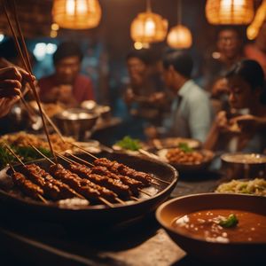 Sate babi - Indonesian cuisine
