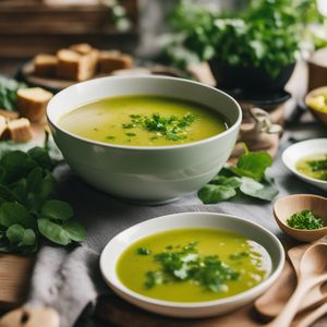 Sauerampfersuppe - German cuisine