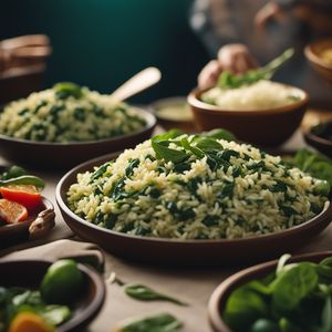 Spanakorizo - Greek cuisine