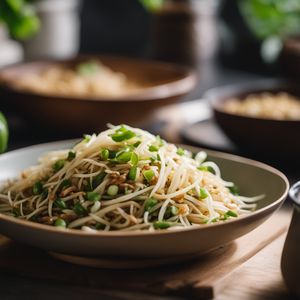 Stir-Fried Beansprouts - Chinese cuisine