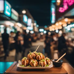 Takoyaki - Japanese cuisine