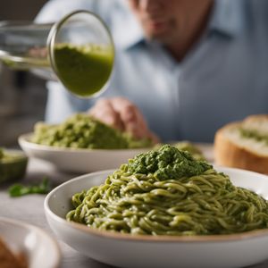 Trenette al pesto - Italian cuisine
