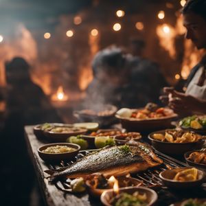 Trucha a la parrilla - Mexican cuisine