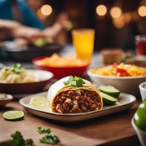 Wet Burrito - Mexican cuisine