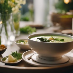 Zuppa di asparagi - Italian cuisine