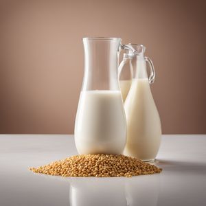 Follow-on formula, milk and soya-based, powder