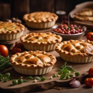 Savoury pies and tarts