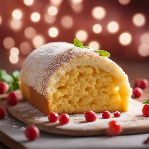 Sponge cake roll