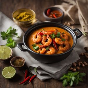 Achari Prawn Curry