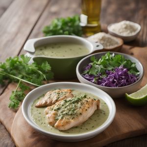 Amish Chicken with Creamy Herb Sauce