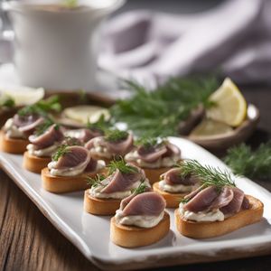 Anchovy Delight Canapés