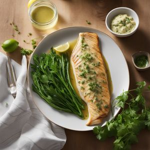 Andorran-style Sole with Herb Butter Sauce