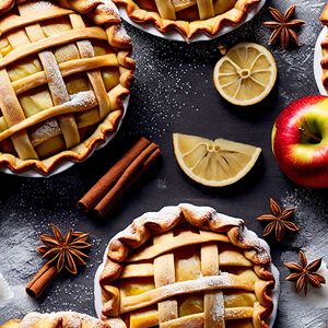 Greek-Inspired Apple Pie