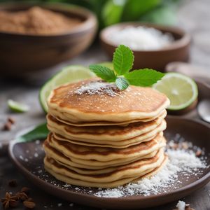 Arabian Coconut Pancakes