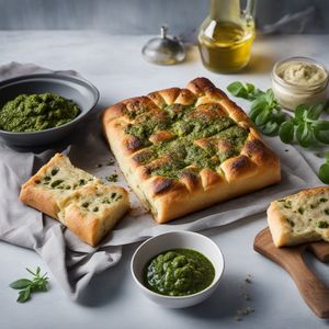 Argentinian-style Focaccia with Chimichurri