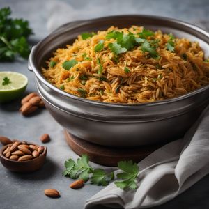 Aromatic Azerbaijani Chicken Pilaf