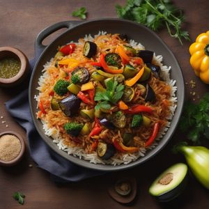Arroz al Olivar with Roasted Vegetables