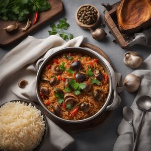 Arroz con Conejo y Caracoles (Rice with Rabbit and Snails)