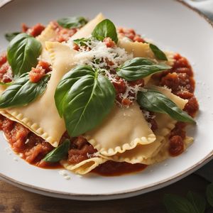Atlanta-style Ravioli with Southern Flair
