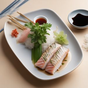 Australian-style Grilled Barramundi Sushi