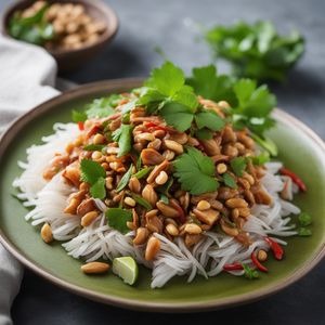 Authentic Thai Green Jackfruit Salad