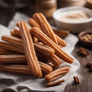 Azerbaijani-inspired Churros with Cardamom Sugar