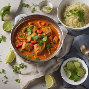 Bahamian Coconut Curry Fish Stew