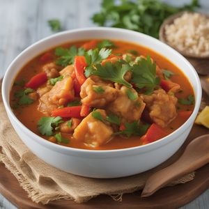Bahamian Coconut Stewed Conch