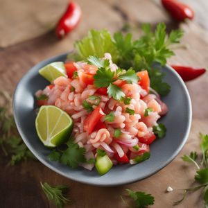Bahamian Conch Ceviche