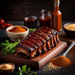 Vegetarian Barbecue Ribs