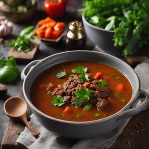 Batak-style Yuvarlama Soup