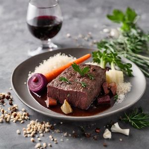 Molecular Beef Bourguignon