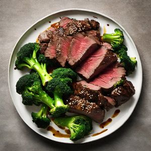 Beef & Broccoli with a Haute Cuisine Twist