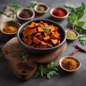 Bhutanese Spiced Sweet Potatoes