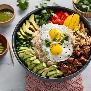 Cuban-style Bibimbap