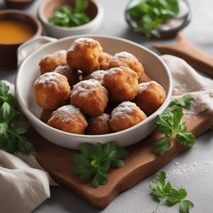 Bosnian-style Fried Ricotta Balls