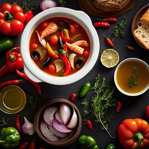 Peruvian-style Bouillabaisse