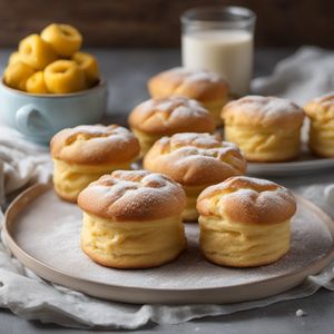 Buchtičky se šodó (Czech Sweet Buns with Custard Filling)