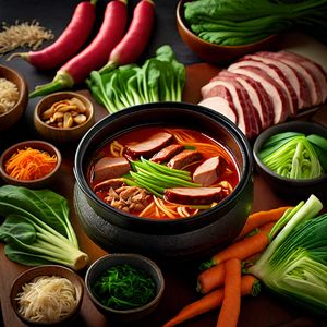 Chinese-style Budae Jjigae