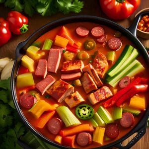 Budae Jjigae - Puerto Rican Style
