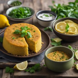 Bulgarian-style Steamed Chickpea Cake