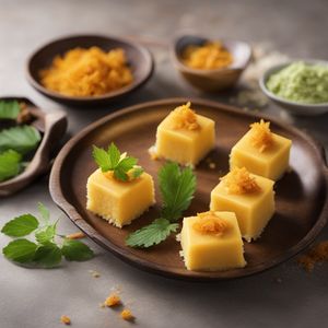 Burmese Coconut Custard Bites