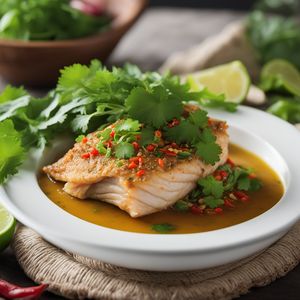 Burmese-style Steamed Fish