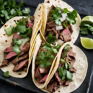 Taiwanese-style Carne Asada Tacos