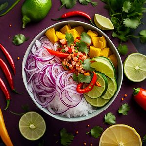 Indo-style Ceviche