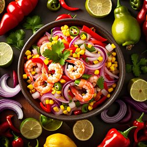 Moroccan-style Ceviche