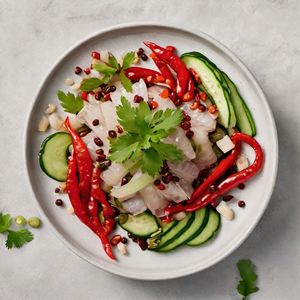 Sichuan-style Spicy Ceviche